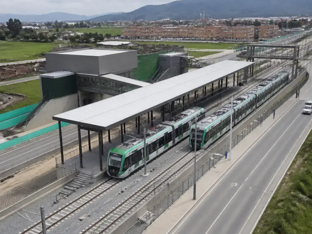 Mosquera y Funza: las estaciones del RegioTram de la Sabana (Occidente) en el primer tramo